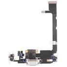 Original Charging Port Flex Cable for iPhone 11 Pro Max (White) - 1