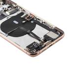 Battery Back Cover Assembly (with Side Keys & Power Button + Volume Button Flex Cable & Wireless Charging Module & Motor & Charging Port & Speaker Ringer Buzzer & Card Tray & Camera Lens Cover) for iPhone 11 Pro(Gold) - 5