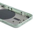 Back Housing Cover with SIM Card Tray & Side  Keys & Camera Lens for iPhone 12 mini(Green) - 5