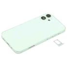 Battery Back Cover (with Side Keys & Card Tray & Power + Volume Flex Cable & Wireless Charging Module) for iPhone 12 Mini(Green) - 2