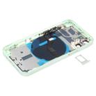 Battery Back Cover (with Side Keys & Card Tray & Power + Volume Flex Cable & Wireless Charging Module) for iPhone 12 Mini(Green) - 3