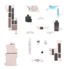 16 in 1 Inner Repair Accessories Part Set for iPhone 12 Mini - 1