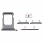 SIM Card Tray + Side Keys for iPhone 12 Pro Max(Graphite) - 2
