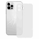 Easy Replacement Big Camera Hole Back Battery Cover for iPhone 12 Pro Max(Transparent) - 1