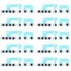 10 PCS Speaker Dustproof Mesh for iPhone 12 Pro Max (Grey) - 1