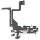 For iPhone 13 Pro Charging Port Flex Cable (White) - 1