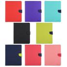 GOOSPERY FANCY DIARY for iPad 4 / 3 / 2 Cross Texture Leather Case with Holder & Card slots & Wallet (Pink) - 8