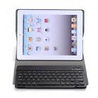 A02 for iPad 4 / 3 / 2 Universal Ultra-thin ABS Horizontal Flip Tablet Case + Bluetooth Keyboard(Black) - 1