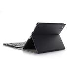 A02 for iPad 4 / 3 / 2 Universal Ultra-thin ABS Horizontal Flip Tablet Case + Bluetooth Keyboard(Black) - 6