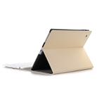 A02 for iPad 4 / 3 / 2 Universal Ultra-thin ABS Horizontal Flip Tablet Case + Bluetooth Keyboard(Gold) - 6