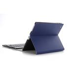 A02 for iPad 4 / 3 / 2 Universal Ultra-thin ABS Horizontal Flip Tablet Case + Bluetooth Keyboard(Blue) - 6