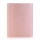 A02 for iPad 4 / 3 / 2 Universal Ultra-thin ABS Horizontal Flip Tablet Case + Bluetooth Keyboard(Rose Gold) - 2
