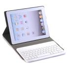 A02 for iPad 4 / 3 / 2 Universal Ultra-thin ABS Horizontal Flip Tablet Case + Bluetooth Keyboard(Rose Gold) - 5