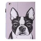 For iPad 4 / 3 / 2 Painting Bulldog Pattern Horizontal Flip Leather Case with Holder & Wallet & Card Slots & Pen Slot - 3