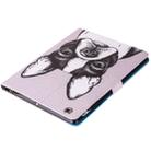 For iPad 4 / 3 / 2 Painting Bulldog Pattern Horizontal Flip Leather Case with Holder & Wallet & Card Slots & Pen Slot - 8