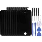 10 PCS Digitizer Assembly (LCD + Frame + Touch Pad) for iPhone 4(Black) - 1