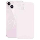 Easy Replacement Big Camera Hole Glass Back Battery Cover for iPhone 14(Pink) - 1