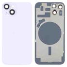 For iPhone 14 Back Housing Cover with Camera Lens(Purple) - 1