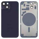 For iPhone 14 Plus Back Housing Cover with Camera Lens(Black) - 1