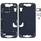 For iPhone 14 Middle Frame with Side Keys (Black) - 1