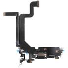 For iPhone 14 Pro Max Charging Port Flex Cable(Black) - 1