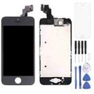 Digitizer Assembly (Front Camera + LCD + Frame + Touch Panel) for iPhone 5C(Black) - 1