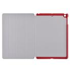 For iPad Air / iPad 5 Crazy Horse Texture Horizontal Flip Leather Case with 4-folding Holder(Red) - 5