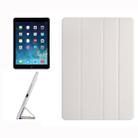 For iPad Air / iPad 5 Crazy Horse Texture Horizontal Flip Leather Case with 4-folding Holder (White) - 1