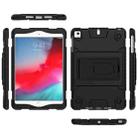 Full Coverage Silicone Shockproof Case for iPad Mini (2019) & 4 & 3 & 2 &1 , with Holder(Black) - 1