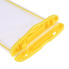 PVC Transparent Universal Luminous Waterproof Bag with Lanyard for Smart Phones below 6.0 inch (Yellow) - 6