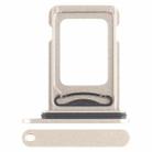 For iPhone 15 SIM + SIM Card Tray (Yellow) - 1
