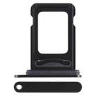 For iPhone 15 Plus SIM + SIM Card Tray (Black) - 1