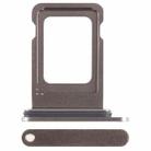 For iPhone 15 Pro SIM Card Tray (Titanium Color) - 1