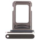 For iPhone 15 Pro SIM + SIM Card Tray (Titanium Color) - 1