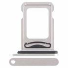 For iPhone 15 Pro SIM + SIM Card Tray (White) - 1