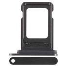 For iPhone 15 Pro Max SIM + SIM Card Tray (Black) - 1