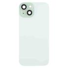 For iPhone 15 Battery Back Cover with Camera Lens Cover + MagSafe Magnet(Green) - 2