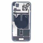 For iPhone 15 Plus Glass Battery Back Cover with Flash Bracket + Wireless Charging Module(Pink) - 3