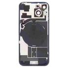 For iPhone 15 Glass Battery Back Cover with Flash Bracket + Wireless Charging Module(Yellow) - 3