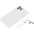 Back Cover with Appearance Imitation of iP15 Pro for iPhone XS(White) - 2