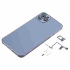 Back Cover with Appearance Imitation of iP15 Pro Max for iPhone XS Max(Blue) - 2