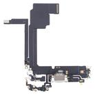 For iPhone 15 Pro Max Charging Port Flex Cable (White) - 1