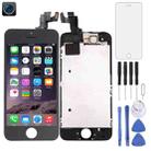 TFT LCD Screen for iPhone 5S Digitizer Full Assembly with Front Camera (Black) - 1