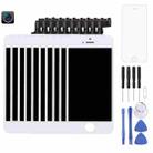 10 PCS TFT LCD Screen for iPhone 5S  Digitizer Full Assembly with Front Camera (White) - 1