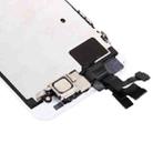 10 PCS TFT LCD Screen for iPhone 5S  Digitizer Full Assembly with Front Camera (White) - 6