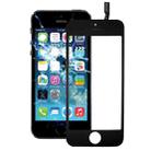 Touch Panel with Front LCD Screen Bezel Frame & OCA Optically Clear Adhesive for iPhone 5S(Black) - 1
