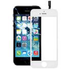 Touch Panel with Front LCD Screen Bezel Frame & OCA Optically Clear Adhesive for iPhone 5S(White) - 1