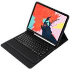 K09 Ultra-thin One-piece Bluetooth Keyboard Tablet Case for iPad Pro 12.9 inch （2018）, with Bracket Function (Black) - 3