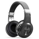 Bluedio H+ Turbine Wireless Bluetooth 4.1 Stereo Headphones Headset with Mic & Micro SD Card Slot & FM Radio, For iPhone, Samsung, Huawei, Xiaomi, HTC and Other Smartphones, All Audio Devices(Black) - 1