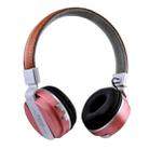 BTH-858 Stereo Sound Quality V4.2 Bluetooth Headphone, Bluetooth Distance: 10m, Support 3.5mm Audio Input & FM, For iPad, iPhone, Galaxy, Huawei, Xiaomi, LG, HTC and Other Smart Phones(Rose Gold) - 1